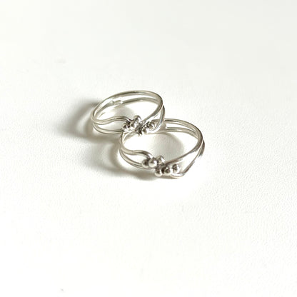 Silver925 plain ring 7