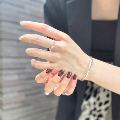 Silver925 plain ring 44