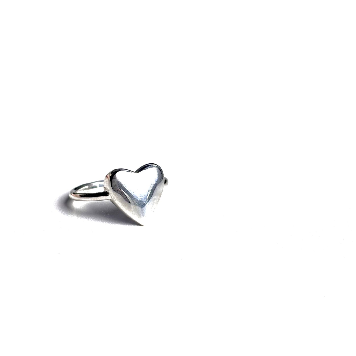 Heart plain ring 63