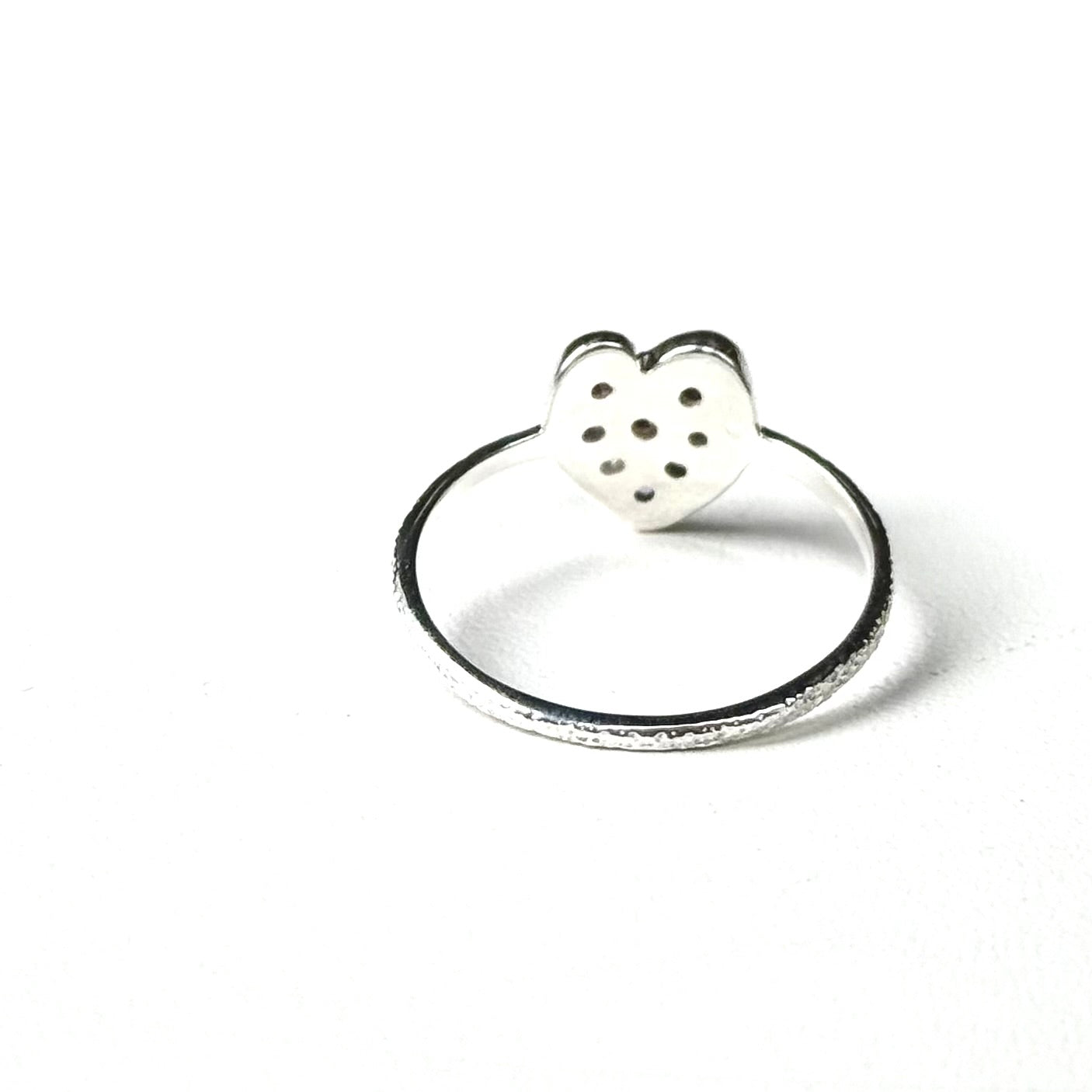 Heart design ring 6