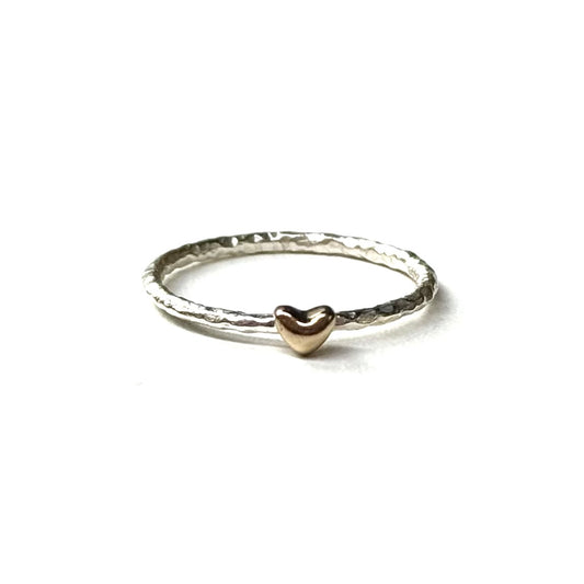 Heart plain ring 37