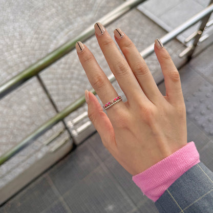 〈名古屋限定〉Heart enamel ring