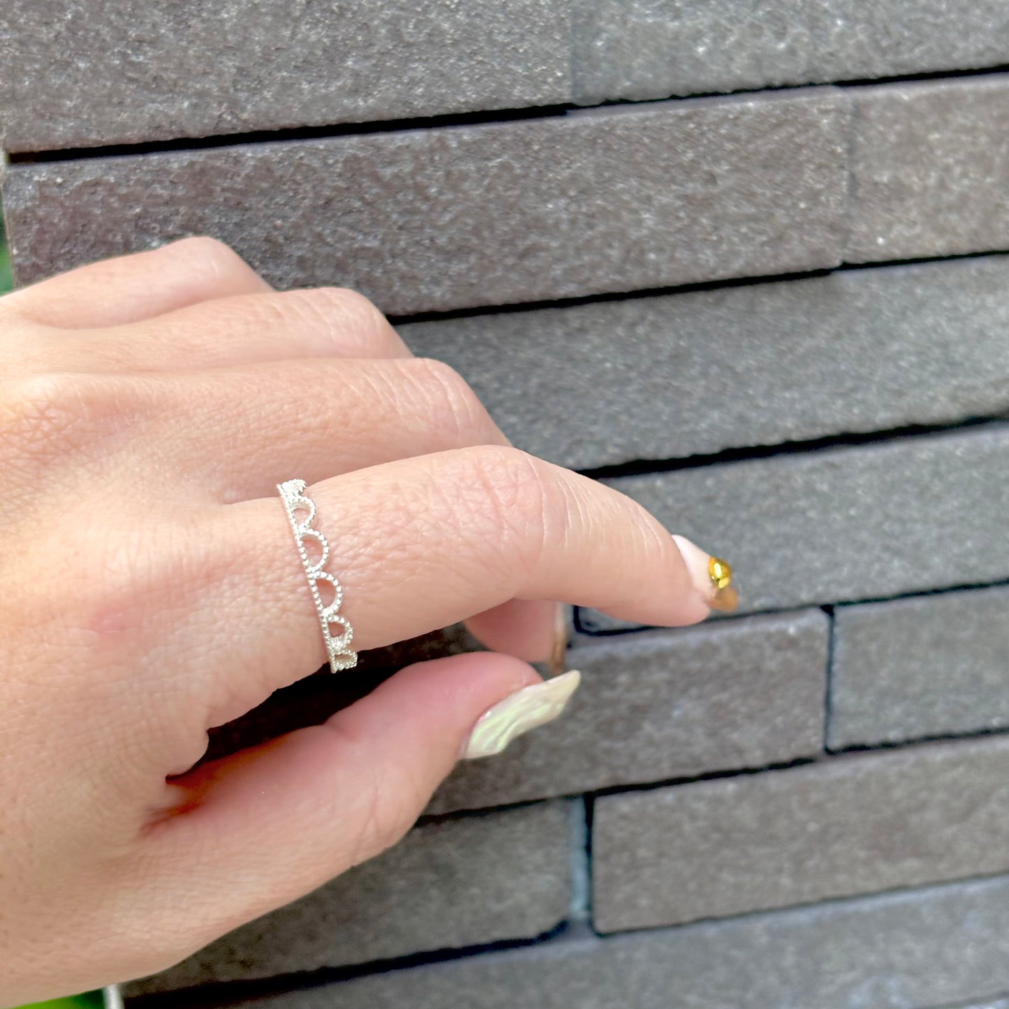 Silver925 plain ring 92