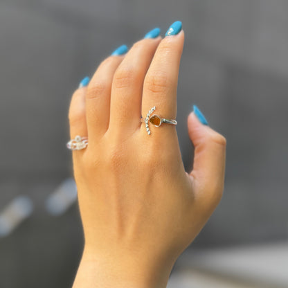 Silver925 design ring 123