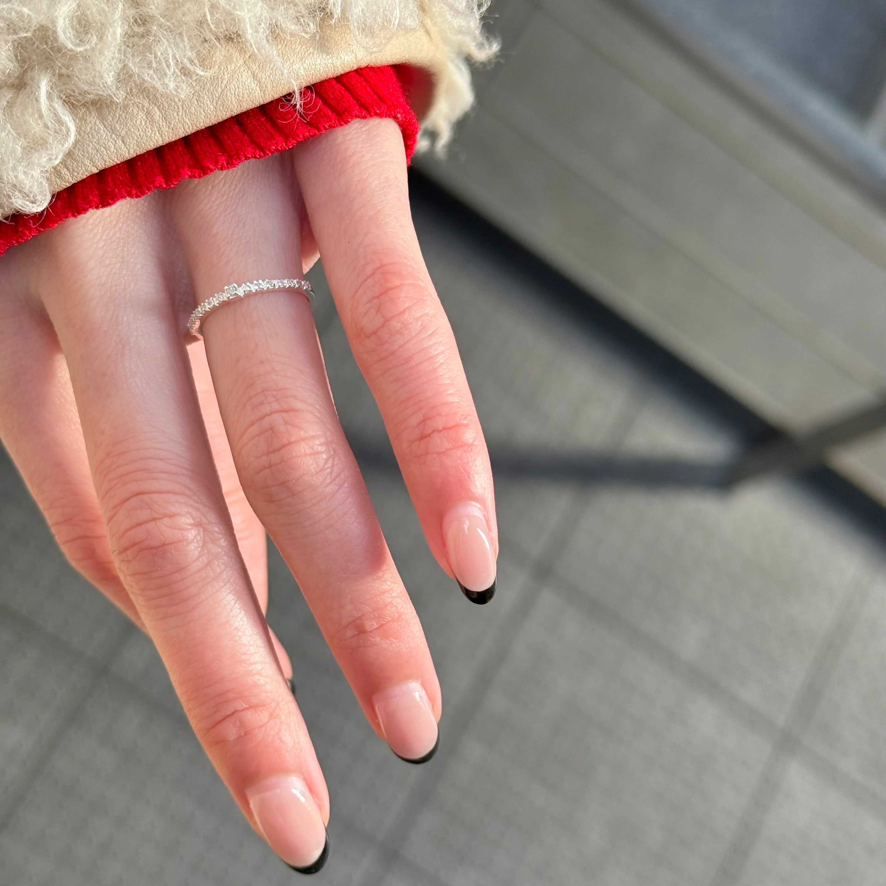 Biju mam poco】Diamond ring 1