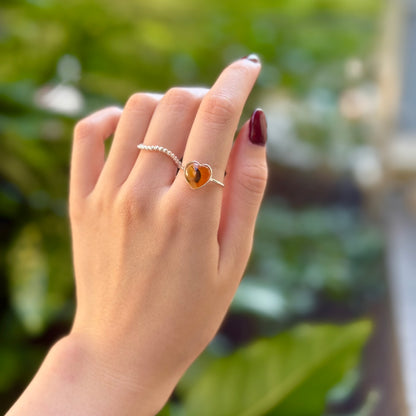 Rising Heart ring