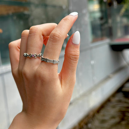 【Bilu mam poco】Osaka limited Silver925 plain  ring
