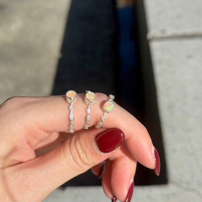 Opal design ring 8