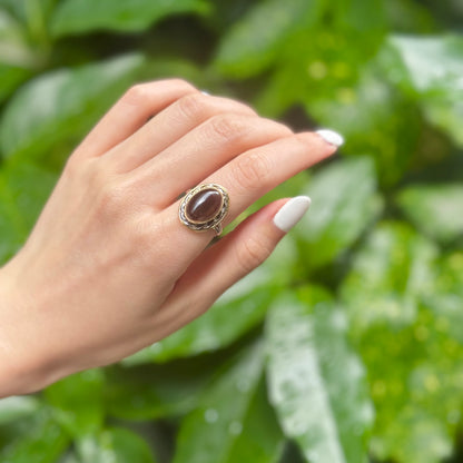 Silver925×Brass design ring 17