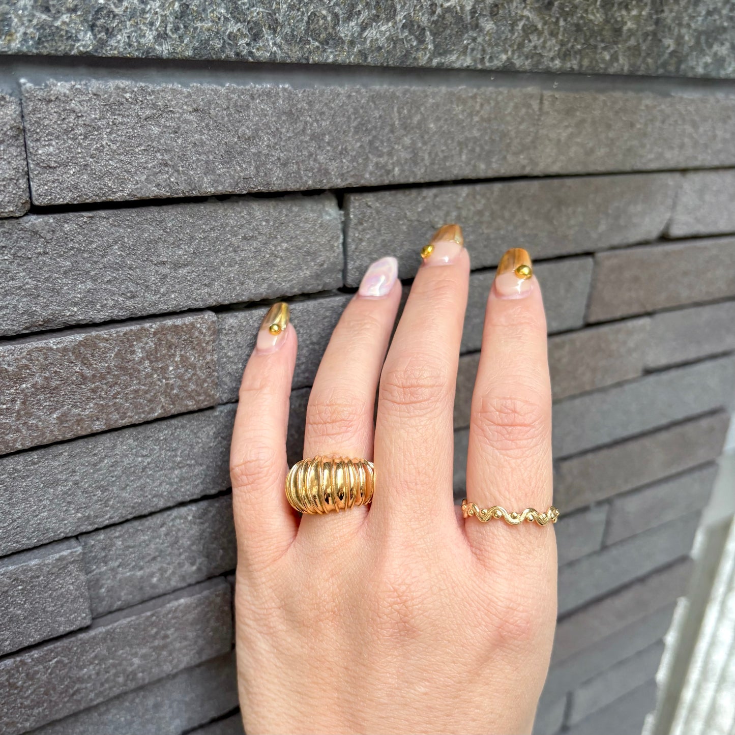 Brass plain ring39