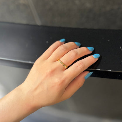 Brass plain ring 66