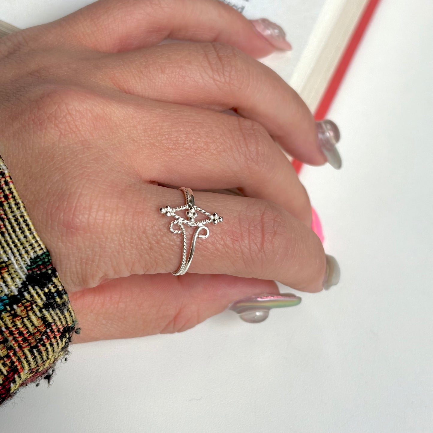 Silver925 plain ring 137