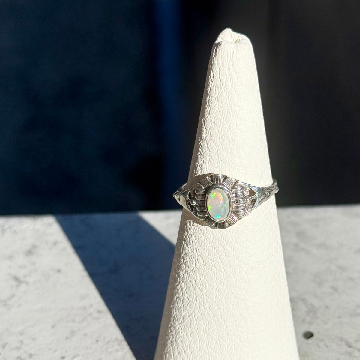 Opal design ring 11