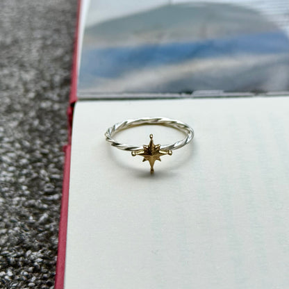 Star plain ring 12