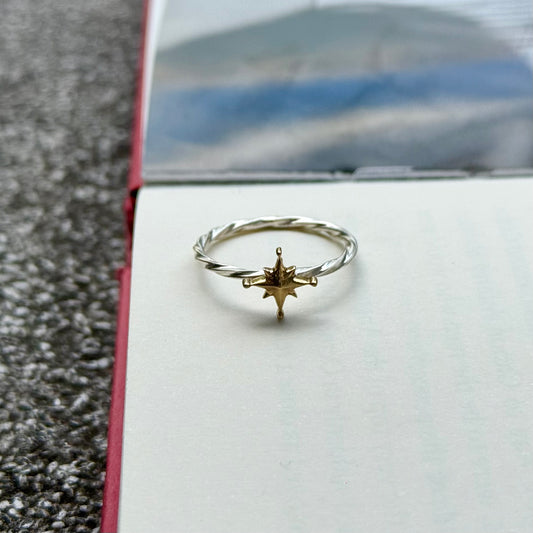 Star plain ring 12