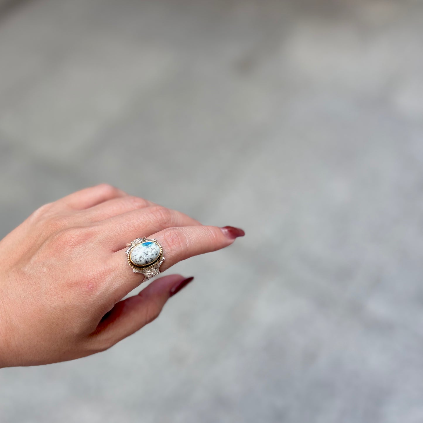 Connect ring〈 Blue 〉3