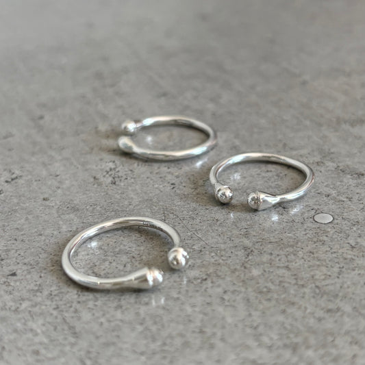 Silver925 plain ring 32