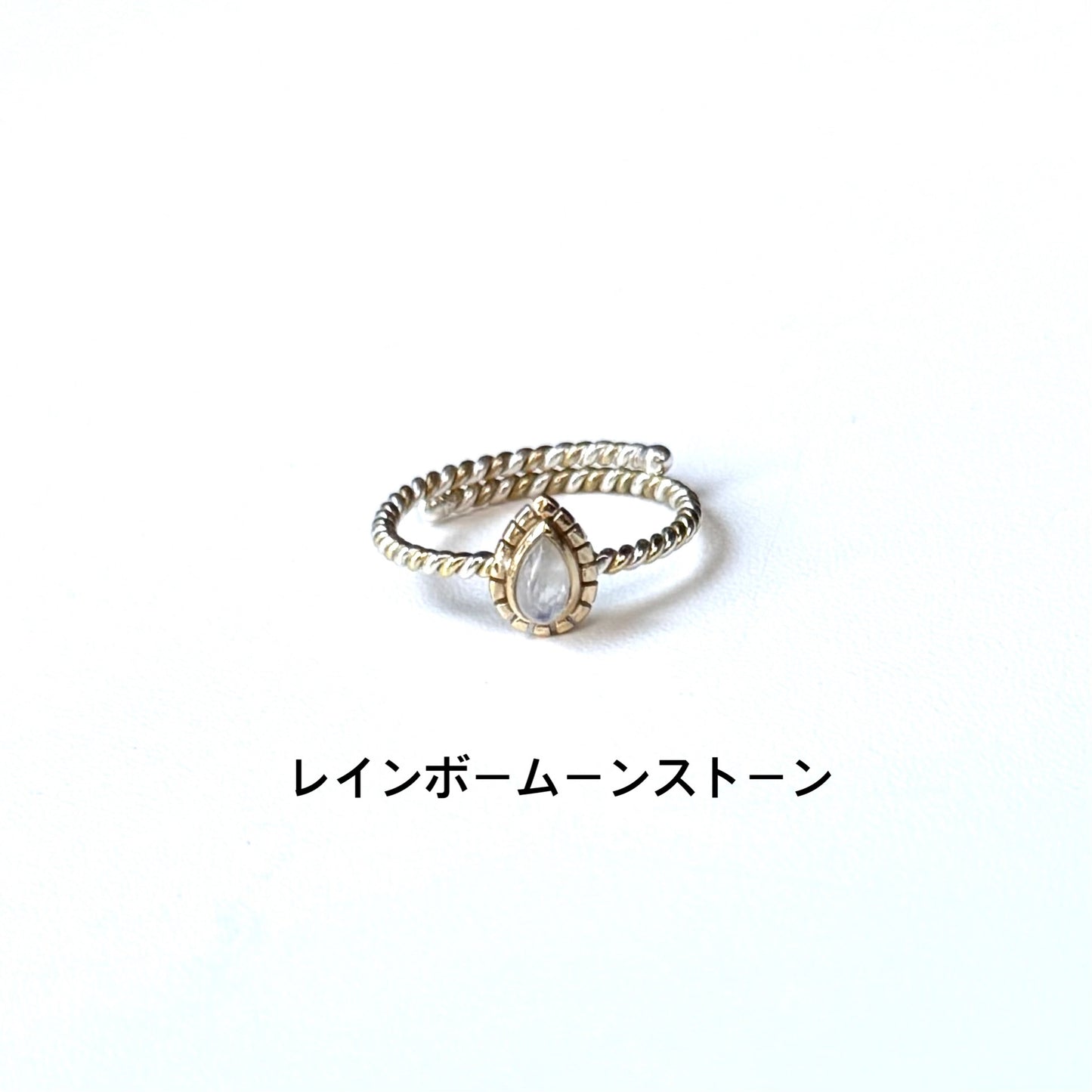 Silver925×Brass petit ring 4