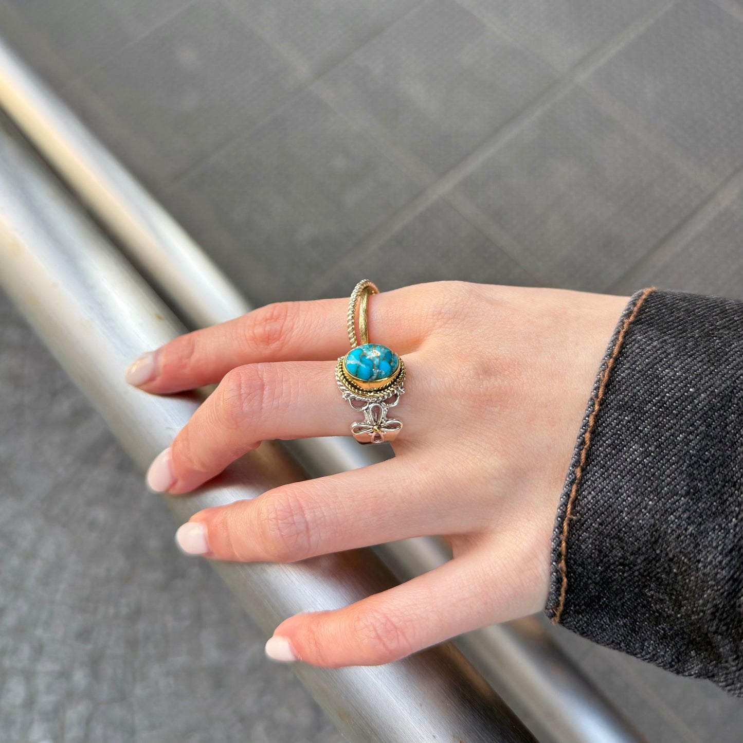 Connect ring〈blue〉1