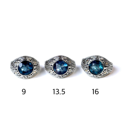 《 FUKUOKA limited 》【Biju mam poco】Blue Fluorite ring