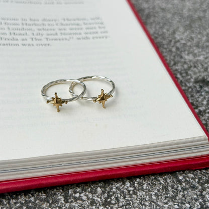 Star plain ring 12
