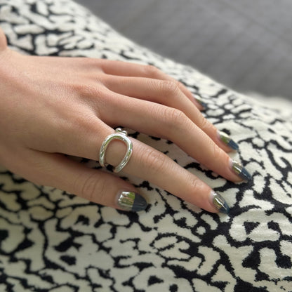 Silver925 plain ring 16