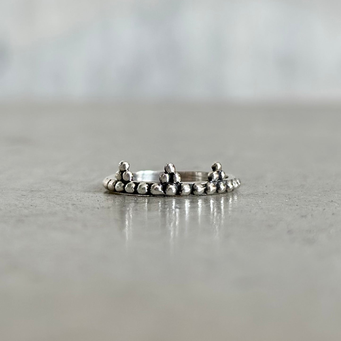 Silver925 plain ring 1