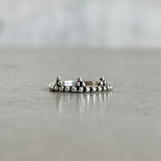 Silver925 plain ring 1