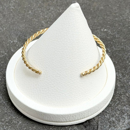 Brass plain bangle