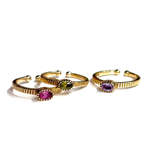 Brass petit ring 10
