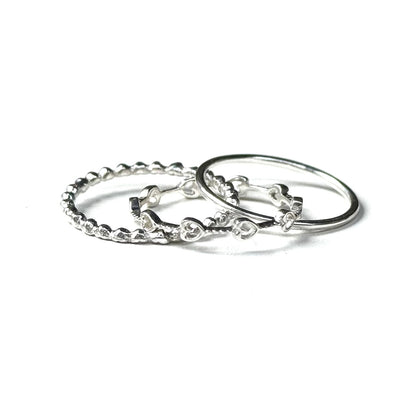 《新潟＆オンライン先行》Silver925 stacking ring 1