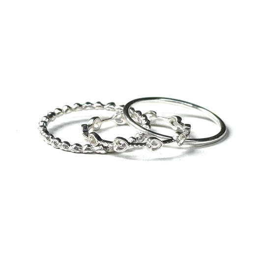 《新潟＆オンライン先行》Silver925 stacking ring 1