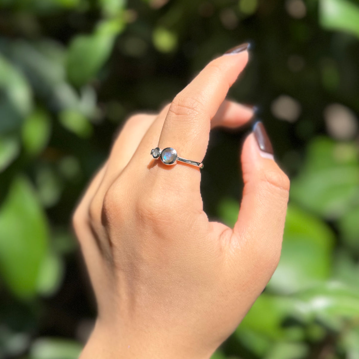 Labradorite ring 3