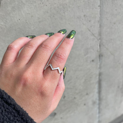 Enamel design ring