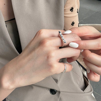 STAR plain ring 8
