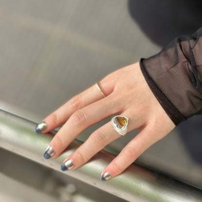Heart design ring 4