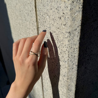 Silver925×Brass plain ring29