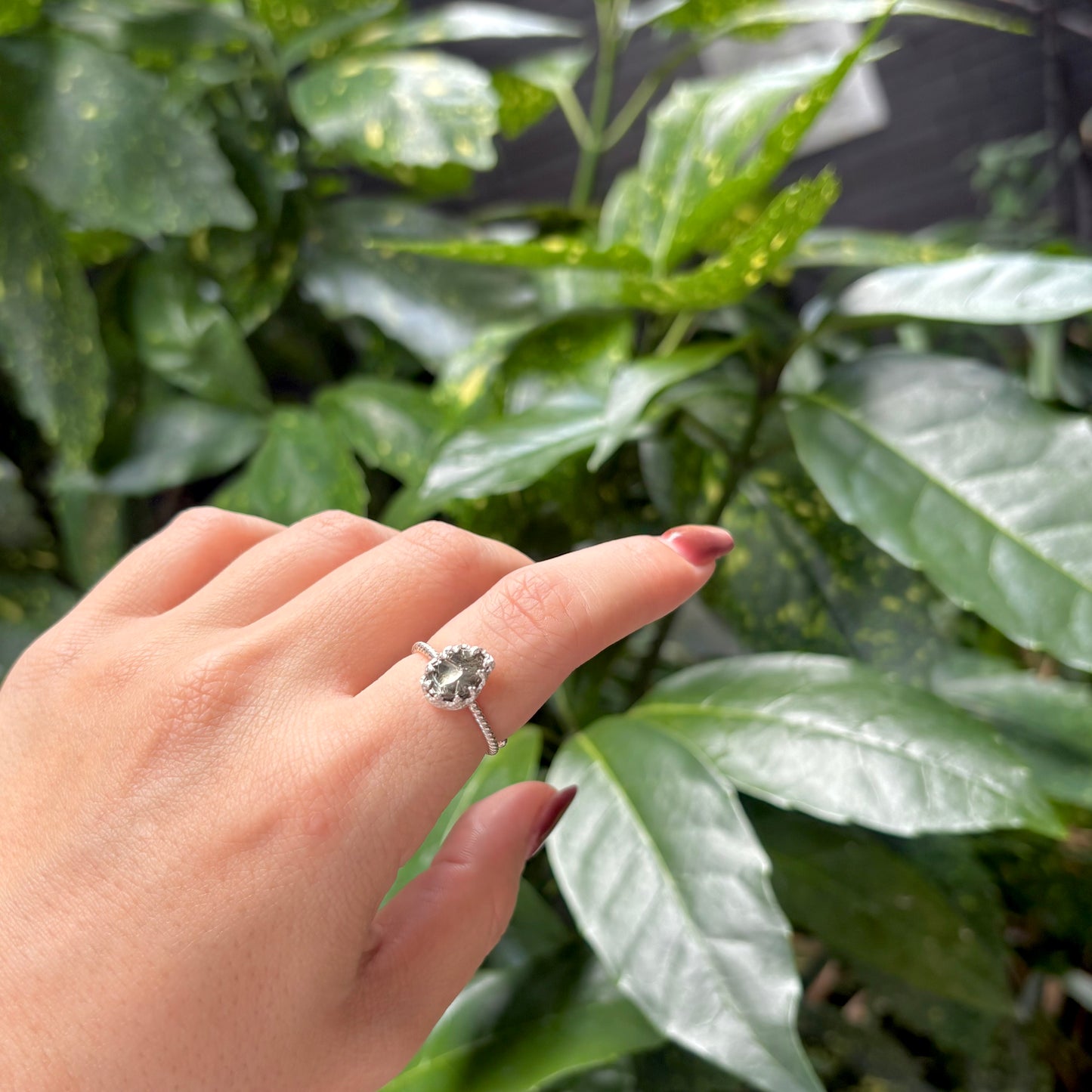 Roughcut ring 5
