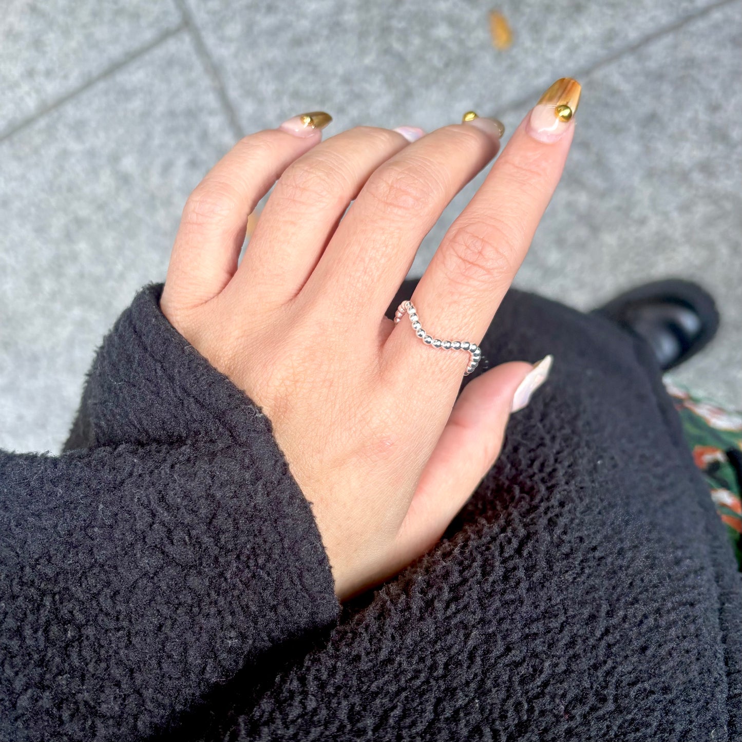 Silver925 plain ring 99