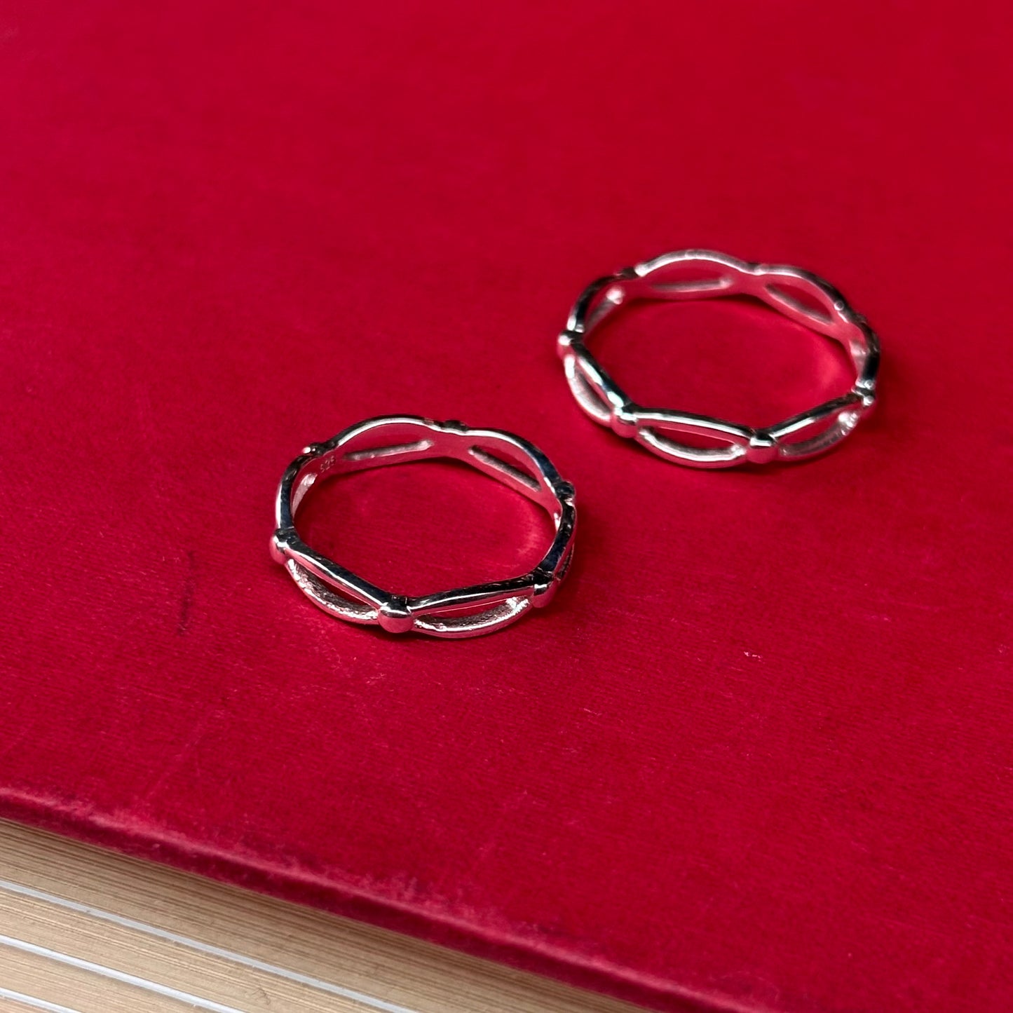 Silver925 plain ring 98