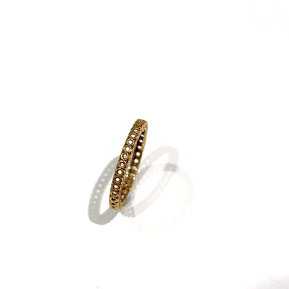 Brass plain ring 49