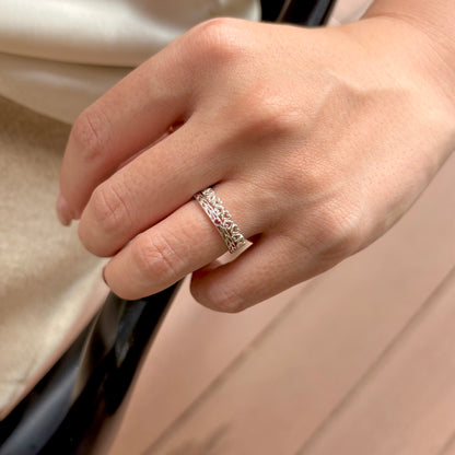 Heart plain ring 31