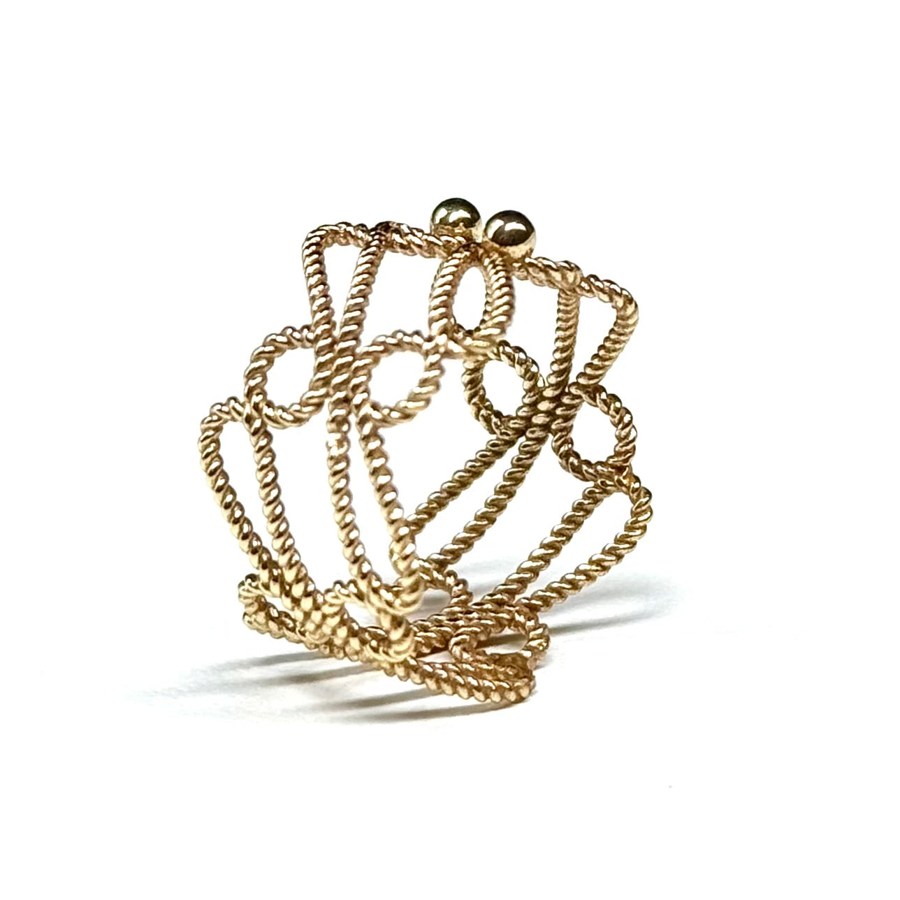 Brass plain ring 65