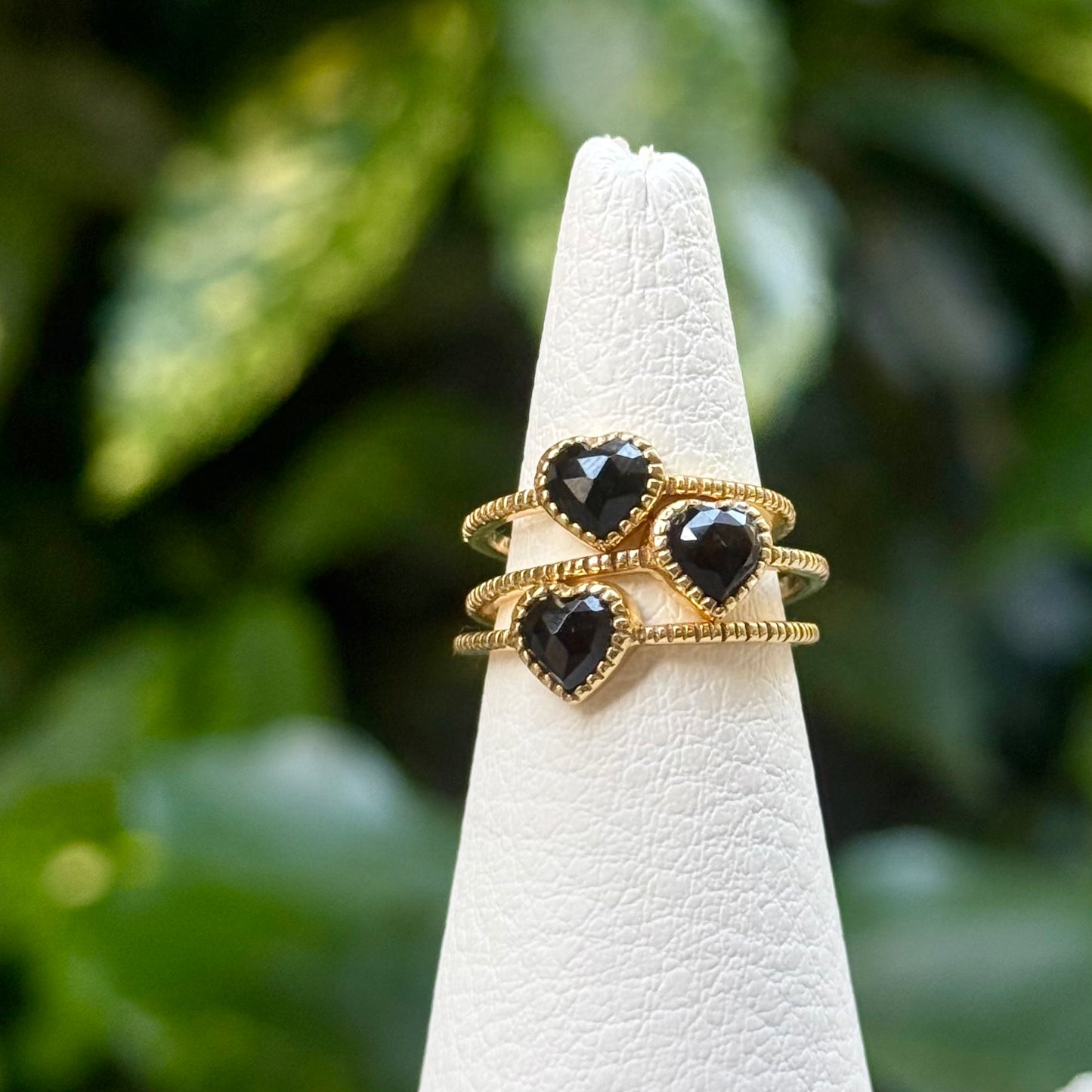 Brass Heart ring 1