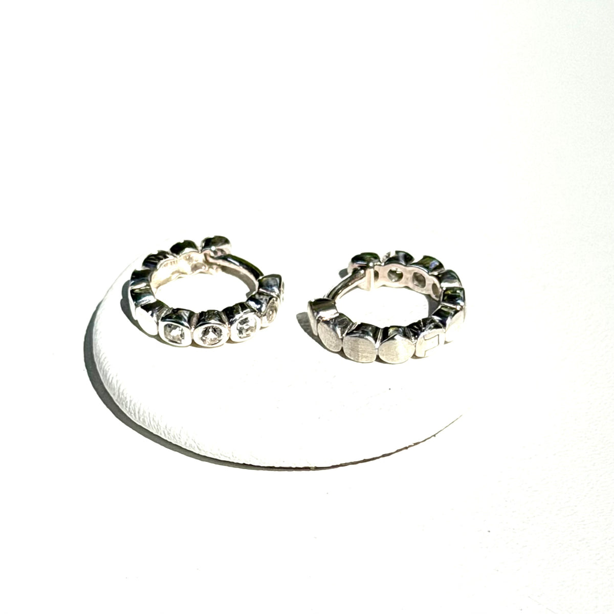 White topaz pierce