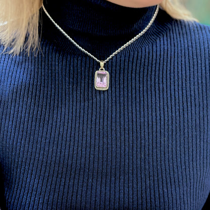 Silver925 chain  necklace 〈Heart〉2