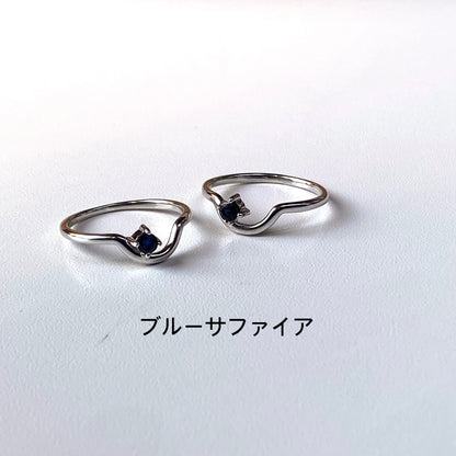 Silver925 wave ring 6