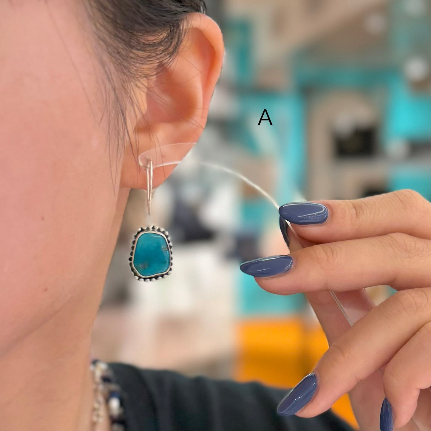 American turquoise pierce 1
