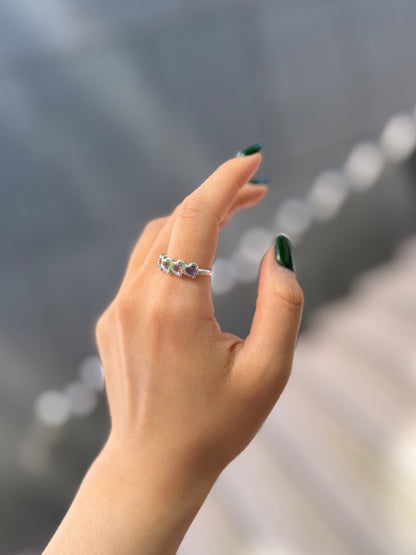 Heart design ring 5