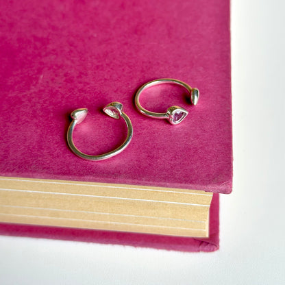 Heart fork  ring 2